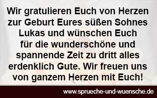 schöne Glückwünsche zur Geburt für einen Buben - Glückwünsche zur Geburt Platz 3